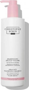 Christophe Robin Delicate Volumizing Shampoo With Rose Extracts codzienny szampon dodający objętości włosom cienkim 500ml 1