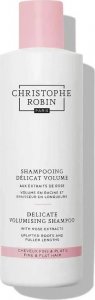 Christophe Robin Delicate Volumizing Shampoo With Rose Extracts codzienny szampon dodający objętości włosom cienkim 250ml 1