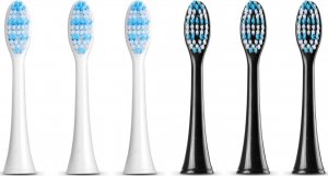 Szczoteczka Berdsen Sonica B3 2 szt. Czarna/Biała 6