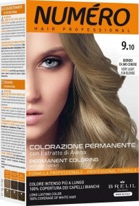 Numero Permanent Coloring farba do włosów 9.10 Very Light Ash Blonde 140ml 1
