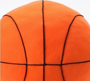 Ikea IKEA BOLLKAR pluszowa piłka do koszykówki 2