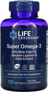 Life Extension LIFE EXTENSION Super Omega-3 EPA/DHA With Sesame Lignans&Olive Fruit Extract 120caps 1