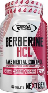 Real Pharm REAL PHARM Berberine HCL 60tabs 1