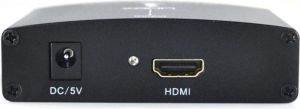 Adapter AV Lindy HDMI - D-Sub (VGA) + Jack 3.5mm czarny (38165) 2