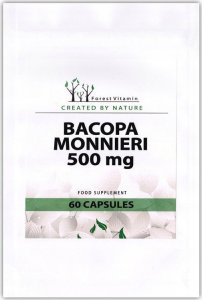 FOREST Vitamin FOREST VITAMIN Bacopa Monnieri 500mg 60caps 1