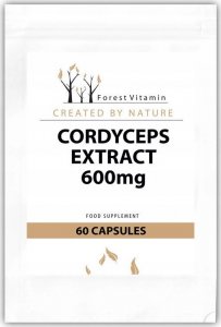 FOREST Vitamin FOREST VITAMIN Cordyceps Extract 600mg 60caps 1