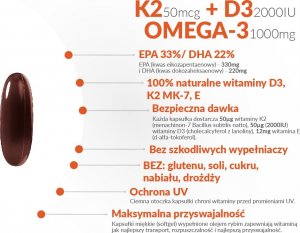 WISH WISH K2+D3 Omega-3 90caps 3