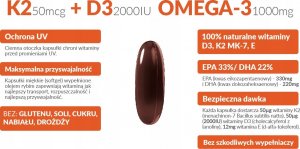 WISH WISH K2+D3 Omega-3 90caps 4