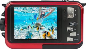 AgfaPhoto Aparat 24MP VIDEO HD 3M / Agfa Photo / Podwodny / WP8000/  Czerwony + pasek wyporowy 2