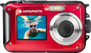 AgfaPhoto Aparat 24MP VIDEO HD 3M / Agfa Photo / Podwodny / WP8000/  Czerwony + pasek wyporowy 4