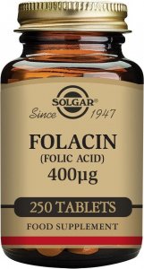 Solgar Kwas foliowy folacyny Solgar 400 mcg - 250 Tabletki 2