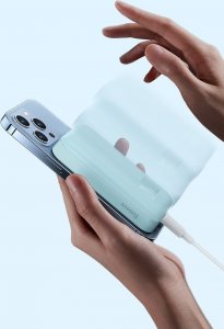 Powerbank Baseus Magnetic Mini 20W 10000mAh Różowy 12