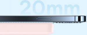Powerbank Baseus Magnetic Mini 20W 10000mAh Różowy 20