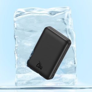 Powerbank Baseus Magnetic Mini 20W 10000mAh Różowy 10