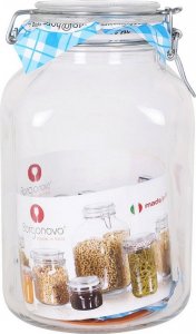 Borgonovo Słoik Borgonovo Primizie Hermetyczny Przezroczysty (3,1 L) (13 x 13 x 24 cm) 1
