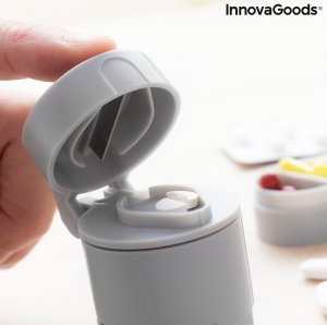 InnovaGoods Pojemnik na Tabletki z Przecinaczem i Rozdrabniaczem 5 w 1 Fivlok InnovaGoods 7