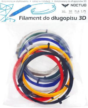 Sunen Wkłady zapasowe do długopisu do druku 3D 10 kolorów, po 3 m (RP30) 1