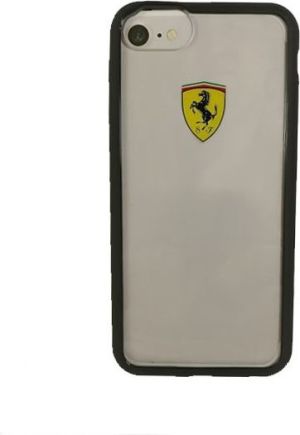 Ferrari Etui hardcase iPhone 7 transparent czarny (FEHCRFP7BK) 1
