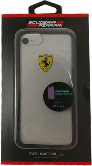 Ferrari Etui hardcase iPhone 7 transparent czarny (FEHCRFP7BK) 2