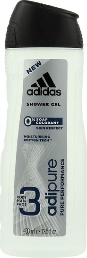Adidas Men Adipure Żel pod prysznic 3w1 400ml 1