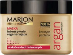 Marion Professional Argan Organiczny Maska do włosów intensywnie regenerująca 450g 1