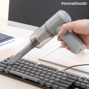 Odkurzacz ręczny InnovaGoods Bezprzewodowy Ręczny Mini Odkurzacz Wielokrotnego Ładowania Recuum InnovaGoods 11