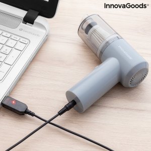 Odkurzacz ręczny InnovaGoods Bezprzewodowy Ręczny Mini Odkurzacz Wielokrotnego Ładowania Recuum InnovaGoods 6