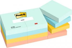 Post-It 3M Karteczki samoprzylepne Post-it®, BEACHSIDE, 38x51mm, 12x100 kart. 1