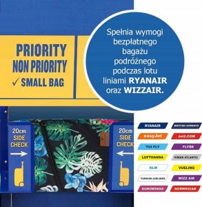 Peterson Plecak-torba podróżna z uchwytem na walizkę  Peterson NoSize 7