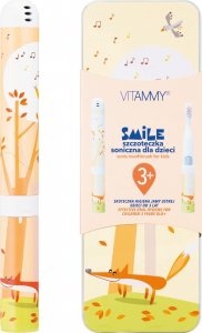 Szczoteczka Vitammy Szczoteczka soniczna Smile Lisek Żółta + DODO Memo 2