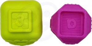 Woopie WOOPIE Elastyczna Kostka Sensoryczna Sorter dla Dzieci Zwierzątka + Grzechotka 7 el. 11