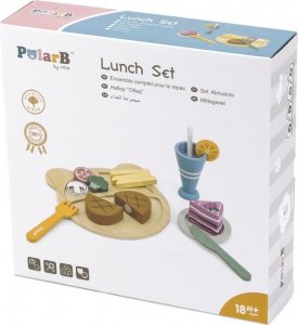 Viga Toys VIGA PolarB Drewniany Zestaw Obiadowy do Krojenia (44058) 7