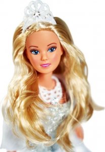 Simba SIMBA Lalka Steffi Biały Sen w Sukni Ślubnej Balowej 5
