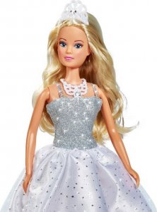 Simba SIMBA Lalka Steffi Biały Sen w Sukni Ślubnej Balowej 8