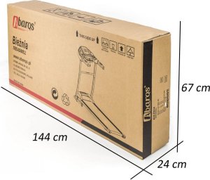 Bieżnia Abarqs BZ-40 elektryczna 7