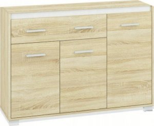 ML Meble Komoda Avo 120 x 34 x 85cm dąb sonoma 1