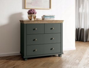 Helvetia Komoda evora 90 x 42 x 81cm biały 3