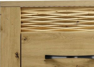 ML Meble Komoda artis 138 x 40 x 94cm dąb artisan 5