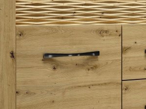 ML Meble Komoda artis 138 x 40 x 94cm dąb artisan 6