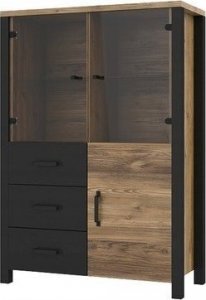 Helvetia Witryna mat 146 x 101 x 43 cm MebleHOT OLIN 7
