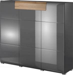 Helvetia Komoda Toledo 147 x 39 x 131cm antracyt 1