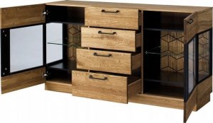 Szynaka Meble Komoda Mosaic 170 x 42 x 90cm klon 2