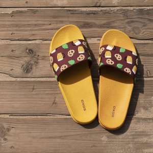 Soxo Klapki Plażowe Premium Unisex SOXO w Piwo | Idealne na Lato Wakacje i na Basen | Gumowe 4243 3