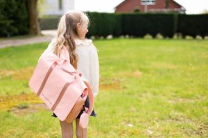 Childhome Childhome Tornister My School Bag Różowy 12