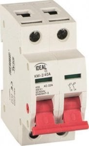 Kanlux Rozłącznik izolacyjny KMI 40A 2P Kanlux Ideal 1