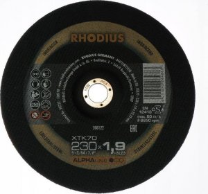 Rhodius Tarcza Rhodius 208122 do metalu 230mm 1