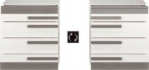 ML Meble Komoda BLANCO 86 x 42 x 96cm 10