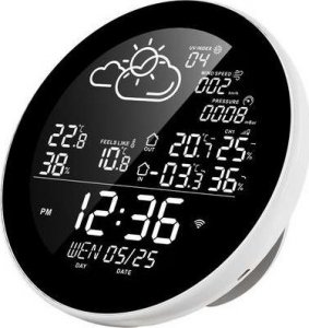 Stacja pogodowa Stacja pogodowa pogody WIFI TUYA SMART 3x czujnik 3