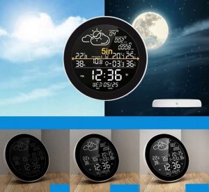 Stacja pogodowa Stacja pogodowa pogody WIFI TUYA SMART 3x czujnik 6