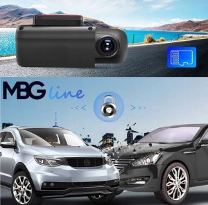 Wideorejestrator Kamera samochodowa rejestrator trasy parking 2K+FHD GPS WIFI 11